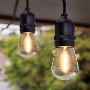 S14 filament string light bulb